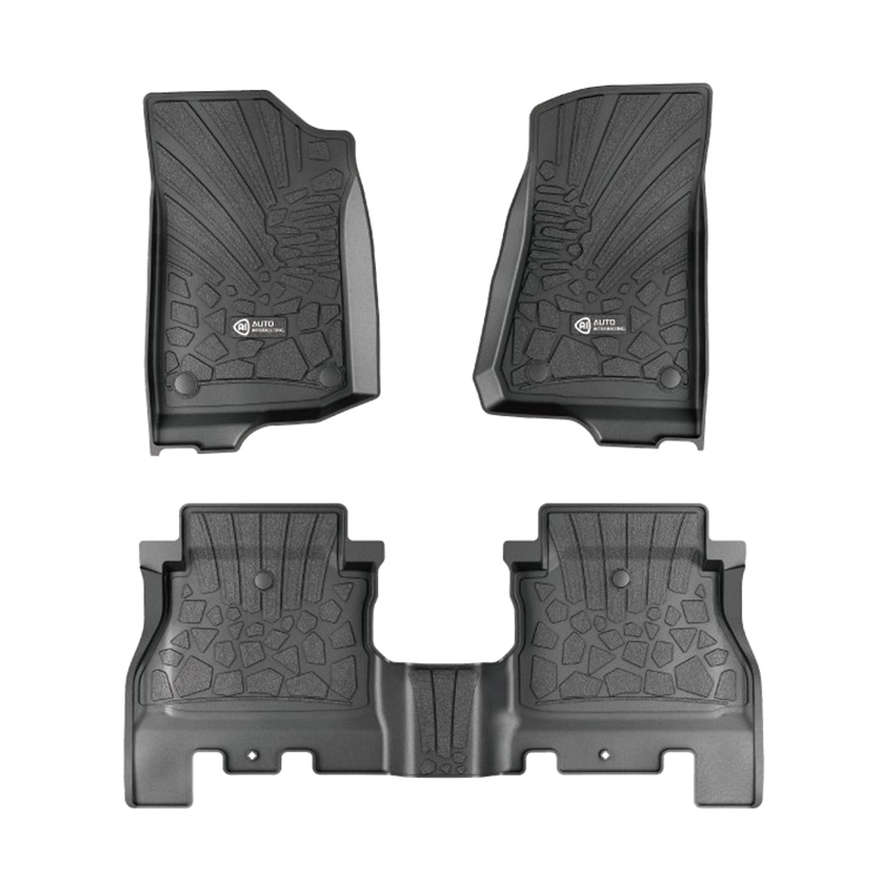 JEEP WRANGLER JL 2018-2023 (czarny, jeden komplet 3 sztuki)